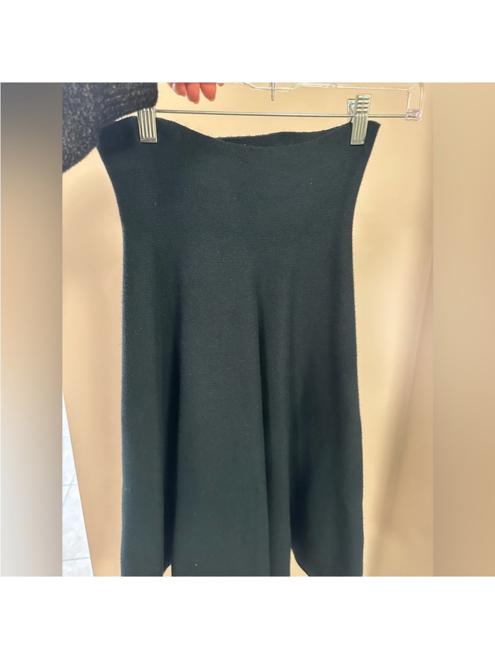 Mia mod Classic green Knit A-Line Skirt